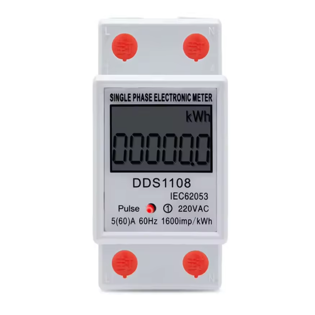 Walax DDS1108 Single Phase DIN-Rail kWh Energy Meter