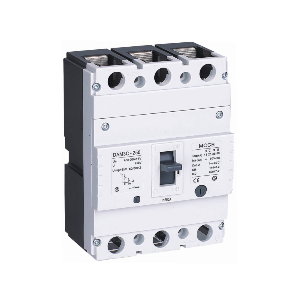 Walax DAM3C-250 Molded Case Circuit Breaker 250A 3P
