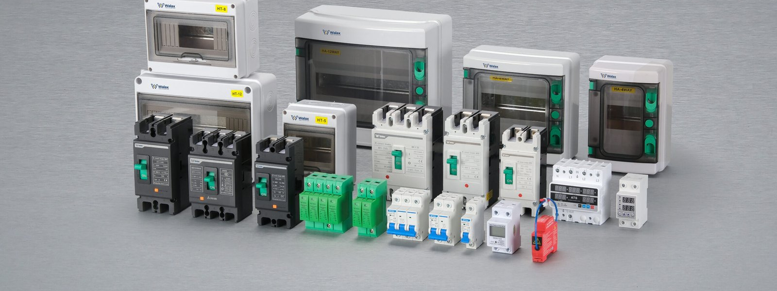 Walax low-voltage product family group photo